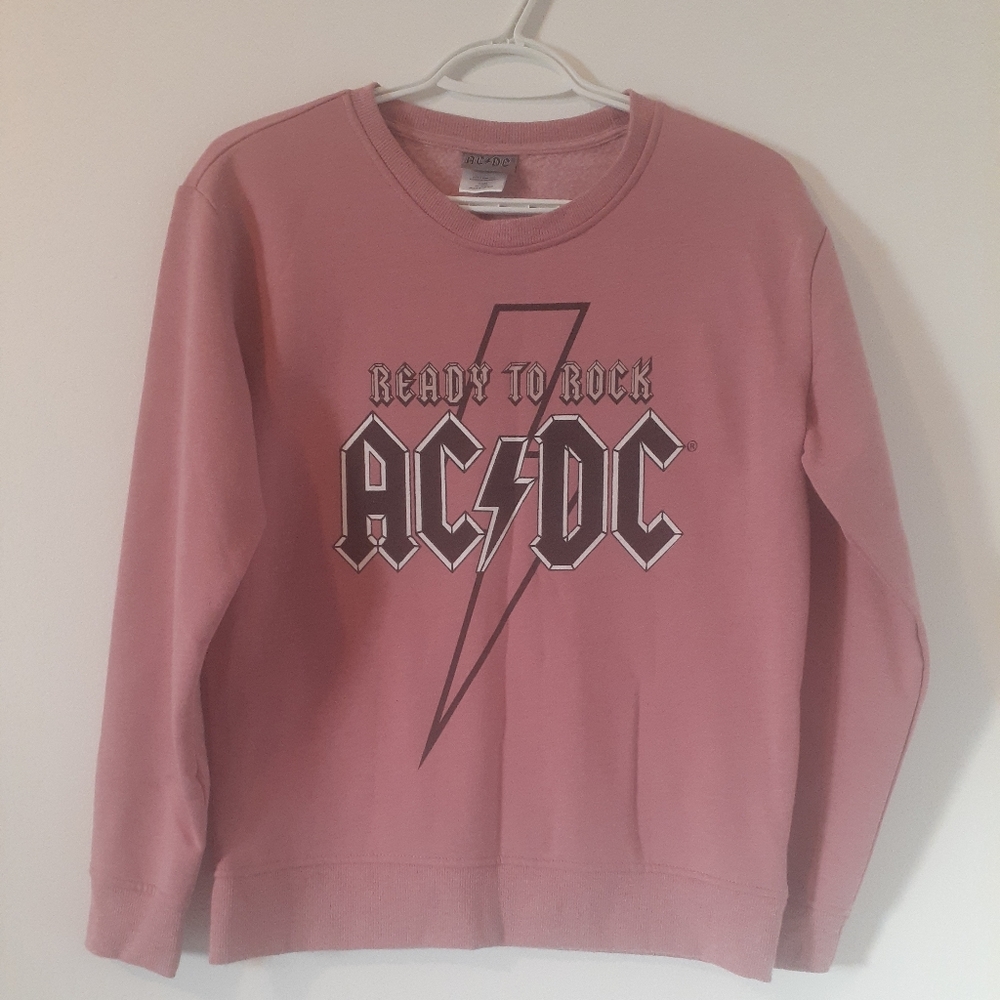 2 For 25$  Women's or Teenager's AC/DC Ready To Rock Sweater.